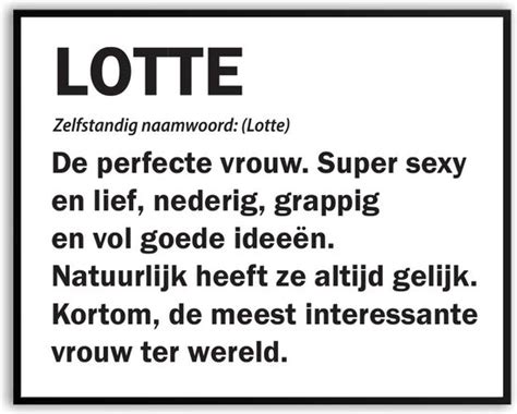 lotte betekenis.